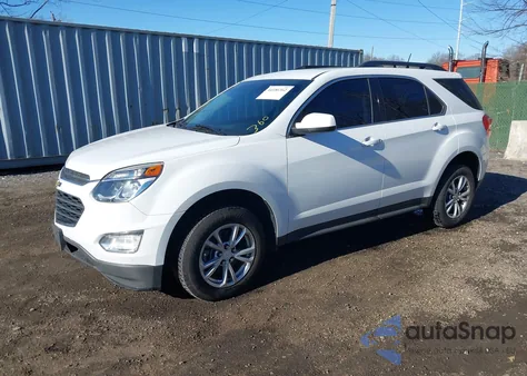 2016 Chevrolet Equinox Lt z USA, uszkodzony, nr VIN 2GNALCEK6G1177651